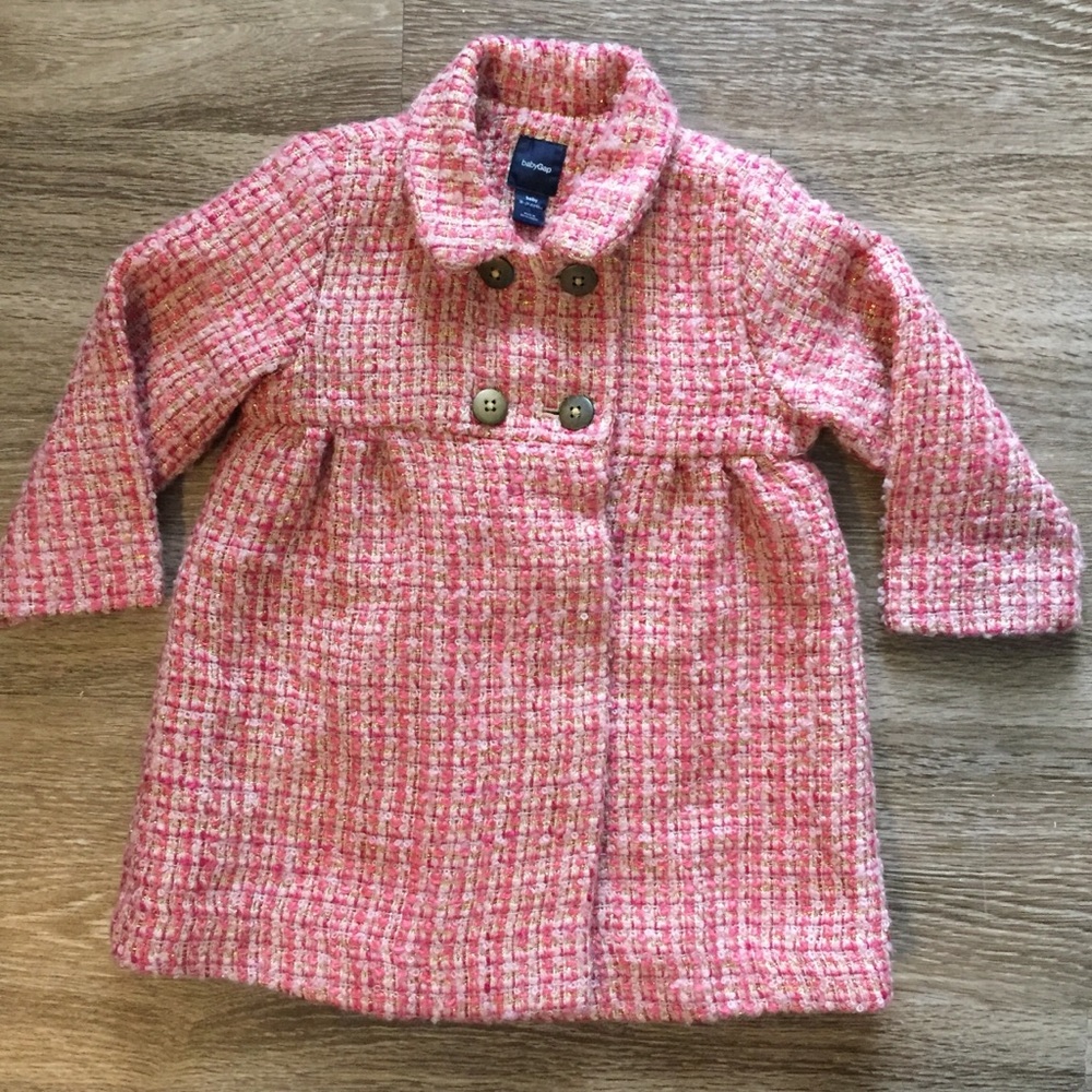 Gap Girls Tweed Peacoat